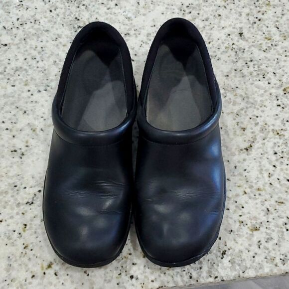 Dansko black leather mules, size 38 - Picture 8 of 9